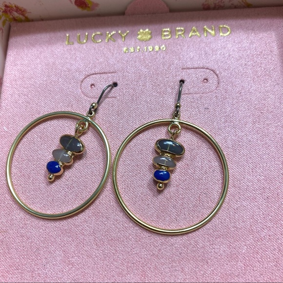 Lucky Brand Hoop Earrings - Picture 2 of 2